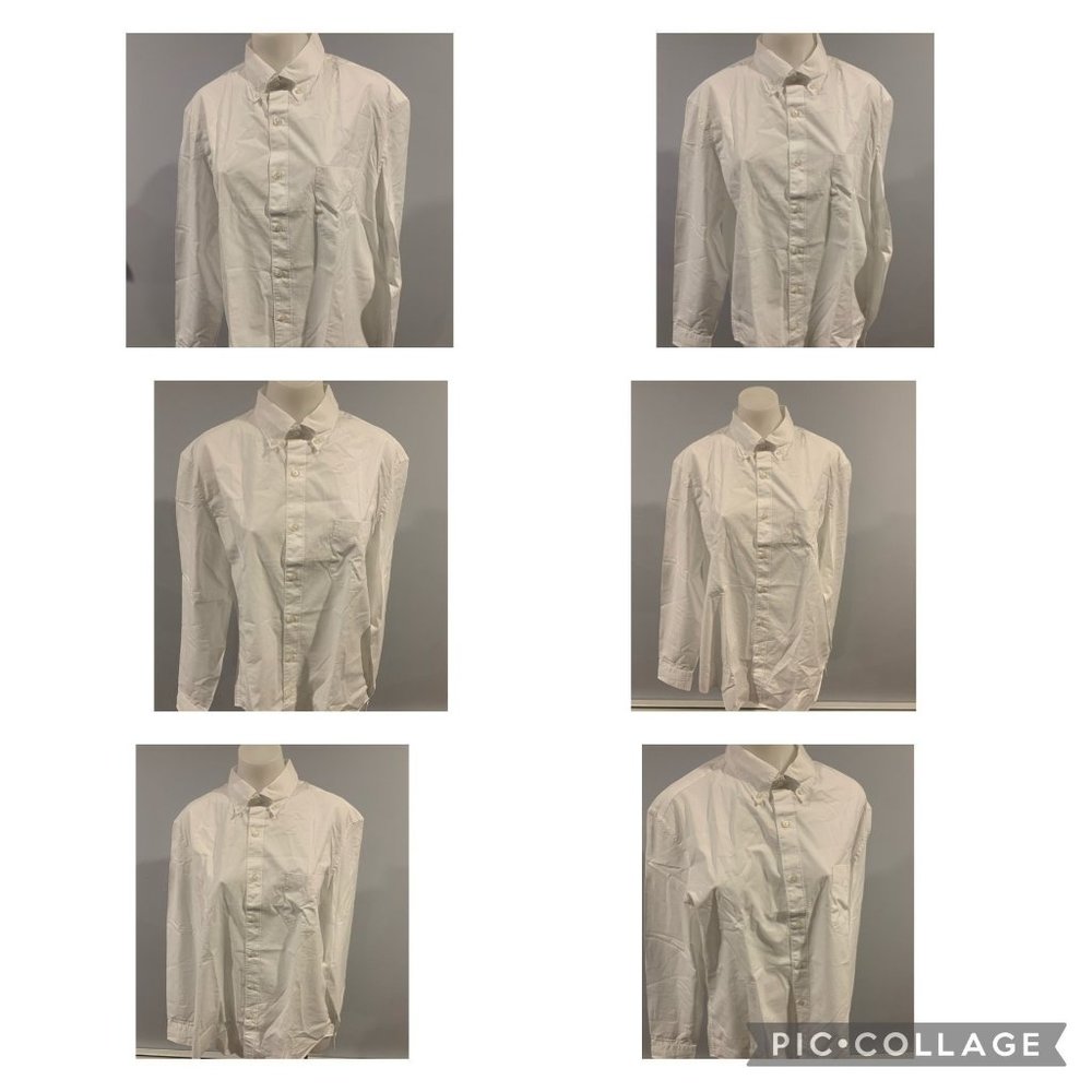 J. Crew Long Sleeve Polo Size L Lots of 6